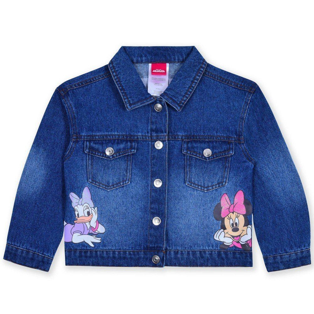 Disney Minnie Mouse Toddler Girls' Denim Jacket 3T: $23