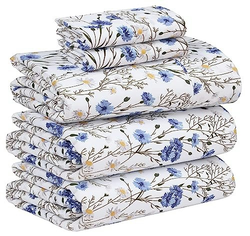 Ruvanti 100% Cotton Split King Percale Sheet Set: $51.84 Ruvanti 100% Cotton Split King Percale Sheet Set: $51.84