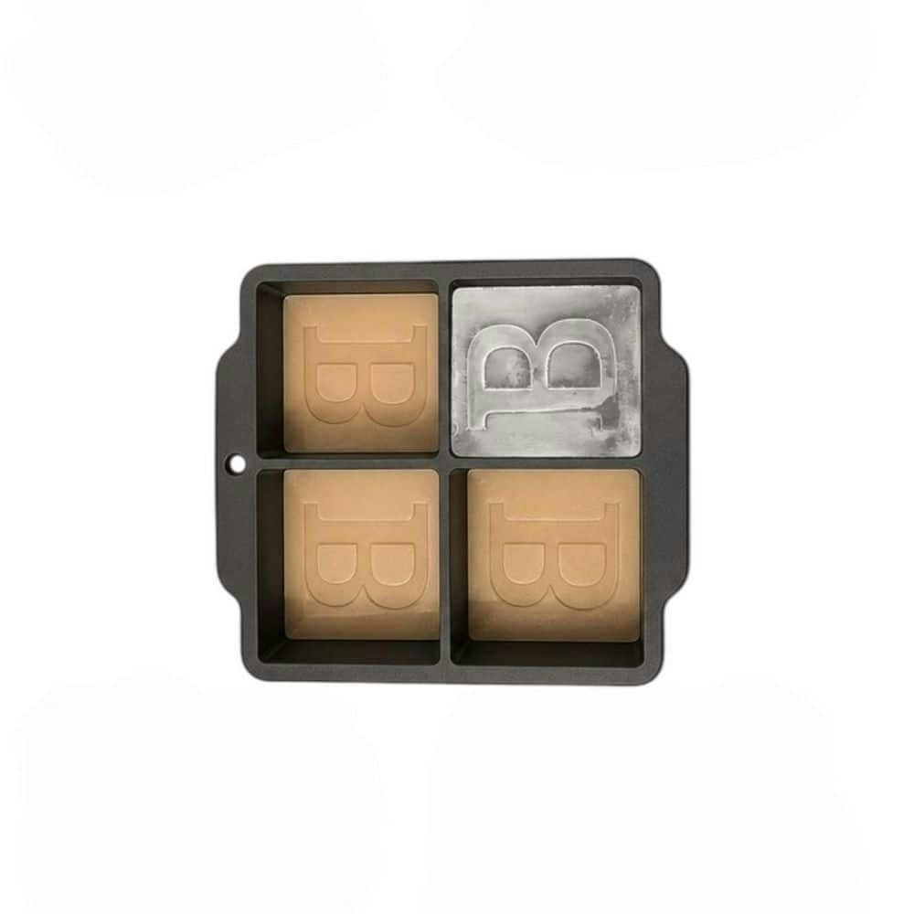 Letter B Silicone Ice Cube Mold: $70.85 Letter B Silicone Ice Cube Mold: $70.85