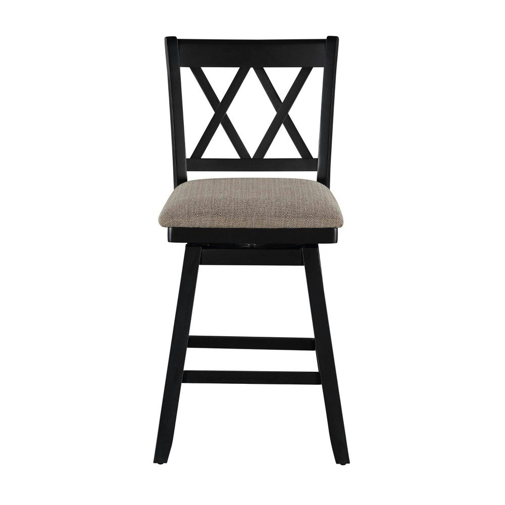 Home 2 Office 24-Inch Mid-Back Brookline Swivel Barstool: $139.99