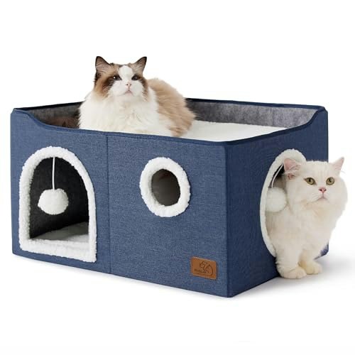 Bedsure Extra Wide Cat House Bed: $38.36 Bedsure Extra Wide Cat House Bed: $38.36