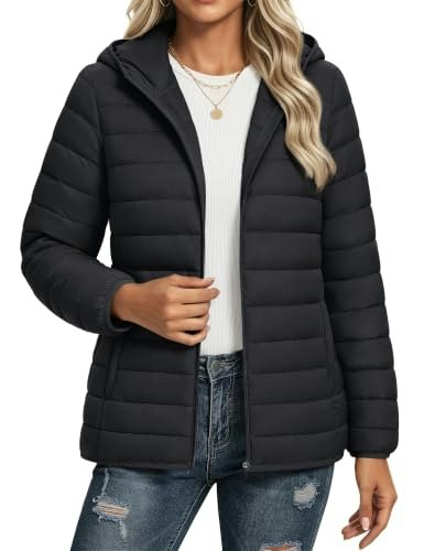 Yucolen Women's Lightweight Quilted Puffer Jacket: $39.97