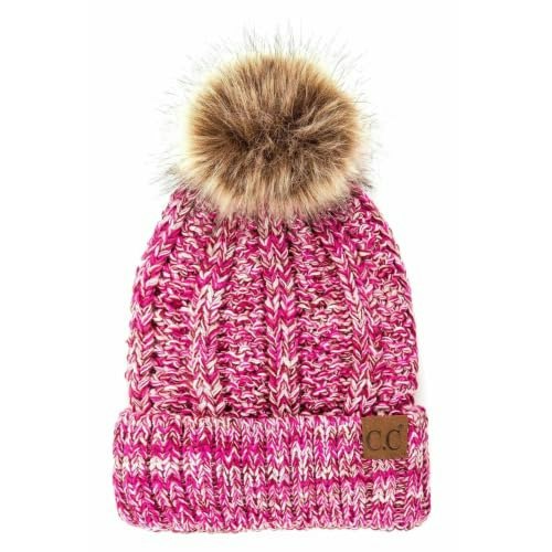 C.C Thick Cable Knit Fleece Lined Beanie: $21.24 C.C Thick Cable Knit Fleece Lined Beanie: $21.24