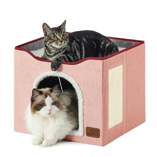 Bedsure 16.5" x 16.5" x 13" Cat Cave Bed: $28.76 Bedsure 16.5" x 16.5" x 13" Cat Cave Bed: $28.76