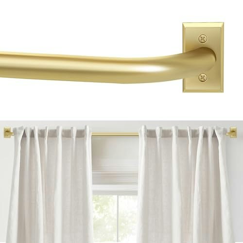 Zyrw 66-184-inch Adjustable Wrap-Around Curtain Rod: $43.53 Zyrw 66-184-inch Adjustable Wrap-Around Curtain Rod: $43.53