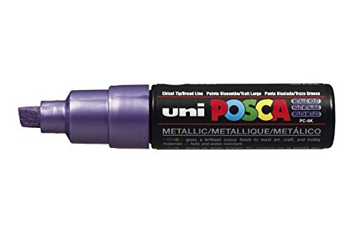 Posca PC-8K Broad Tip Metallic Violet Paint Marker: $9.72 Posca PC-8K Broad Tip Metallic Violet Paint Marker: $9.72