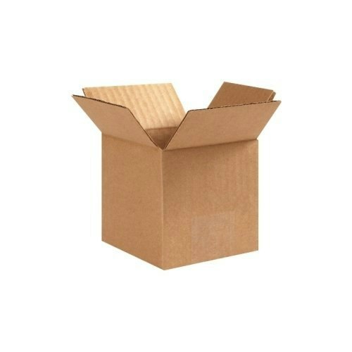 4 x 4 x 4-Inch Corrugated Boxes: $3.20