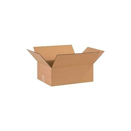 16" x 12" x 6" Flat Corrugated Boxes: $24.35