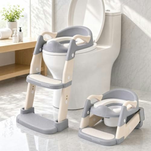SereneLife 2-in-1 Potty Training Seat with Ladder: $25.19