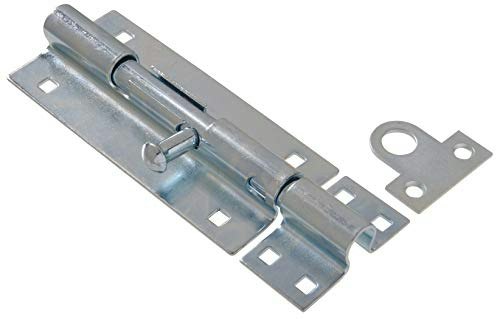 Hardware Essentials 8-inch Zinc Gate Barrel Bolt: $4.59