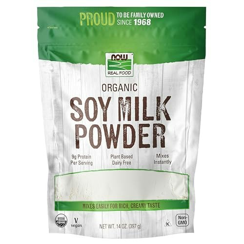 Now Foods Organic Soy Milk Powder 14-oz.: $8.24