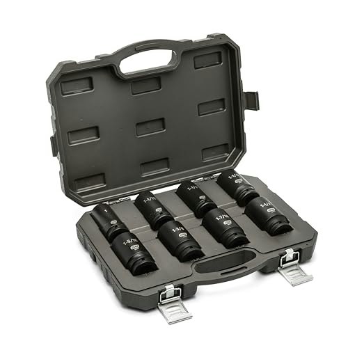 Gearwrench 8-Piece 3/4-inch Drive 6-Point Deep SAE Impact Socket Set: $106.94 Gearwrench 8-Piece 3/4-inch Drive 6-Point Deep SAE Impact Socket Set: $106.94