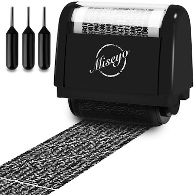Identity Theft Protection Roller Stamp Set for $13 + free shipping w/ Prime