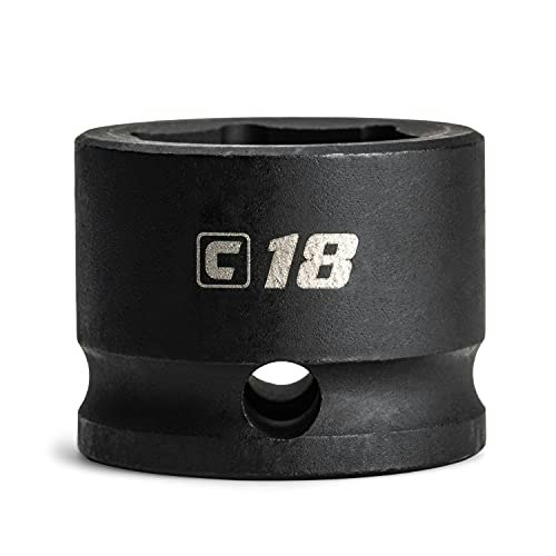 Capri Tools 18mm 3/8-inch Drive Stubby Impact Socket: $8.30