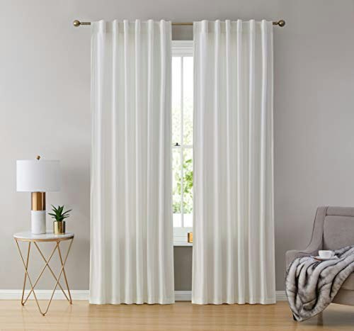 HLC.ME 54" x 96" Faux Velvet Curtains 2-Pack: $31.99 HLC.ME 54" x 96" Faux Velvet Curtains 2-Pack: $31.99