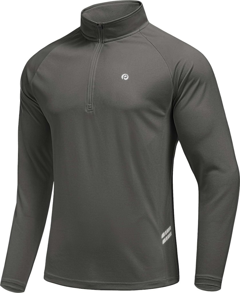 Pinspark Men's 1/4 Zip Pullover Athletic Golf Shirt: $16