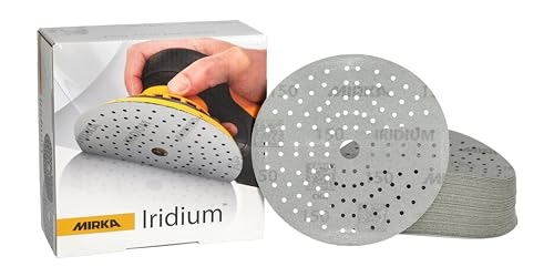 Mirka Iridium 6-Inch 150-Grit Ceramic Sanding Discs 50-Pack: $45.37 Mirka Iridium 6-Inch 150-Grit Ceramic Sanding Discs 50-Pack: $45.37
