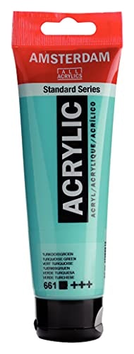 Amsterdam Standard Series Acrylic Turquoise Green 120ml Tube: $9.11 Amsterdam Standard Series Acrylic Turquoise Green 120ml Tube: $9.11