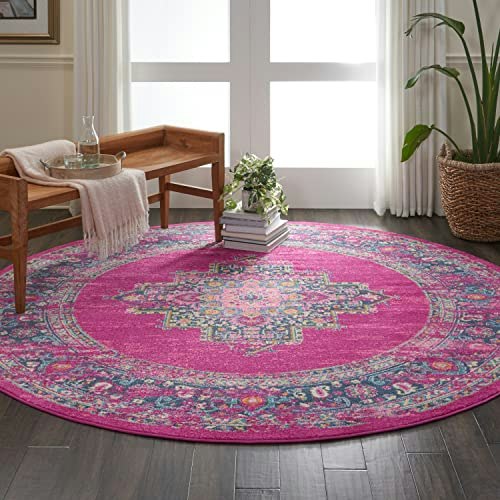 Nourison Home Passion 8-Foot Round Area Rug: $68 Nourison Home Passion 8-Foot Round Area Rug: $68