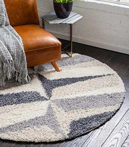 Unique Loom Hygge Shag 5-Foot Round Area Rug: $46.99 Unique Loom Hygge Shag 5-Foot Round Area Rug: $46.99