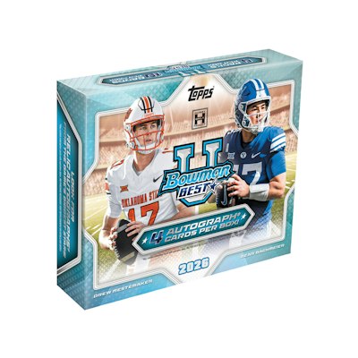 Topps 2026 Bowman U Best Football Factory Sealed Hobby Box for $260 App-Only + free shipping