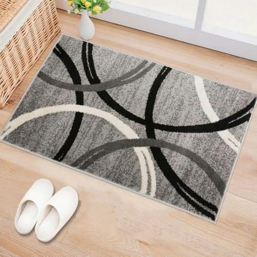Rugshop Wavy Circles 2' x 3' Area Rug: $18.84 Rugshop Wavy Circles 2' x 3' Area Rug: $18.84