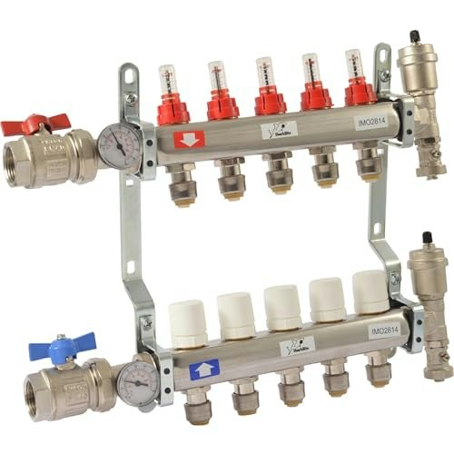 SharkBite 5-Loop Radiant Heating Manifold: $389 SharkBite 5-Loop Radiant Heating Manifold: $389