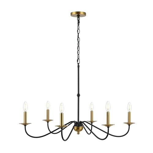 Jonathan Y Wicklow 6-Light Farmhouse Chandelier: $100.71 Jonathan Y Wicklow 6-Light Farmhouse Chandelier: $100.71