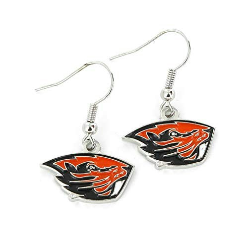 Oregon State Beavers Logo Dangler Earrings: $9.75