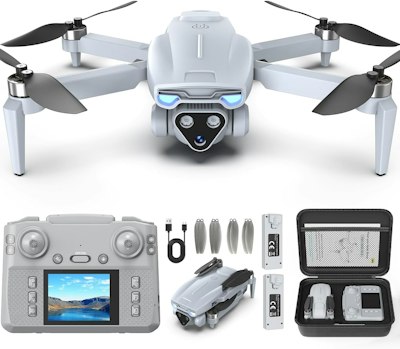 Camera Drone with Screen on Controller for $35 + free shipping w/ Prime