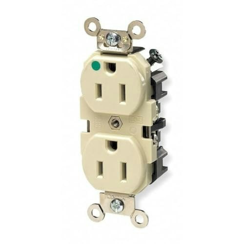 Leviton 8200-I 15 Amp 125-Volt Hospital Grade Duplex Receptacle: $8.24 Leviton 8200-I 15 Amp 125-Volt Hospital Grade Duplex Receptacle: $8.24