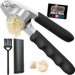Gorilla Grip 3-Piece Garlic Press & Peeler Set for $13 + free shipping w/ Prime