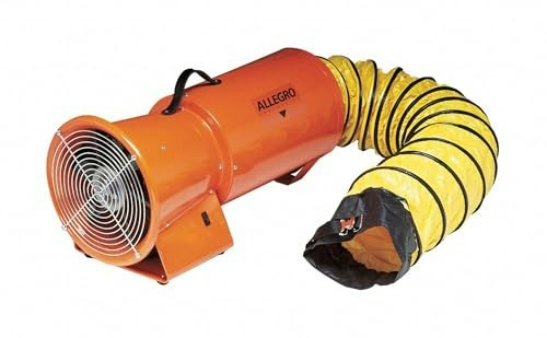 Allegro Industries 8-inch Axial Ex Blower with Canister and 15-foot Ducting: $2,819.10 Allegro Industries 8-inch Axial Ex Blower with Canister and 15-foot Ducting: $2,819.10