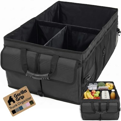 Gorilla Grip Collapsible Trunk Organizer for SUVs & Cars for $35 + free shipping w/ Prime