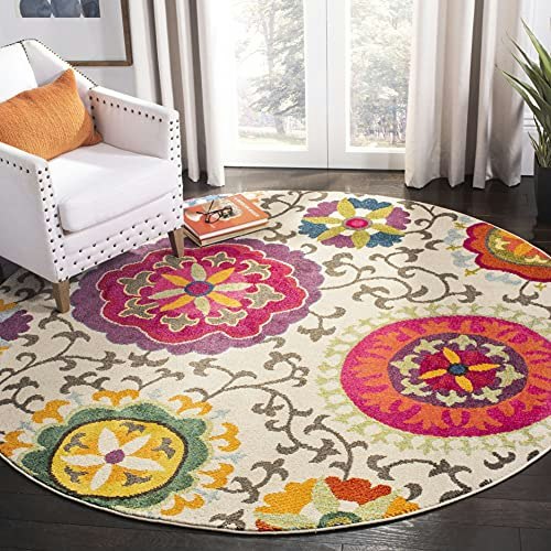 Safavieh Monaco MNC233A 5-Foot Round Area Rug: $46.99 Safavieh Monaco MNC233A 5-Foot Round Area Rug: $46.99