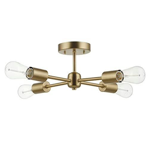 Globe Electric Vane 4-Light Flush Mount Ceiling Light: $32.99 Globe Electric Vane 4-Light Flush Mount Ceiling Light: $32.99