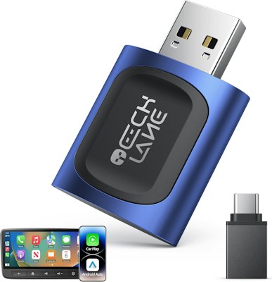 2-in-1 Wireless CarPlay & Android Auto Adapter for $18 + free shipping w/ Prime