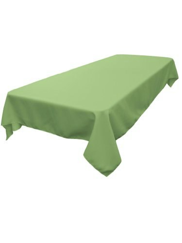 LA Linen 60x84-Inch Polyester Poplin Rectangular Tablecloth: $15.40