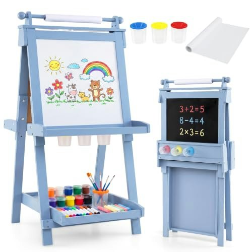 Olakids 3-in-1 Kids' Art Easel: $69.98 Olakids 3-in-1 Kids' Art Easel: $69.98