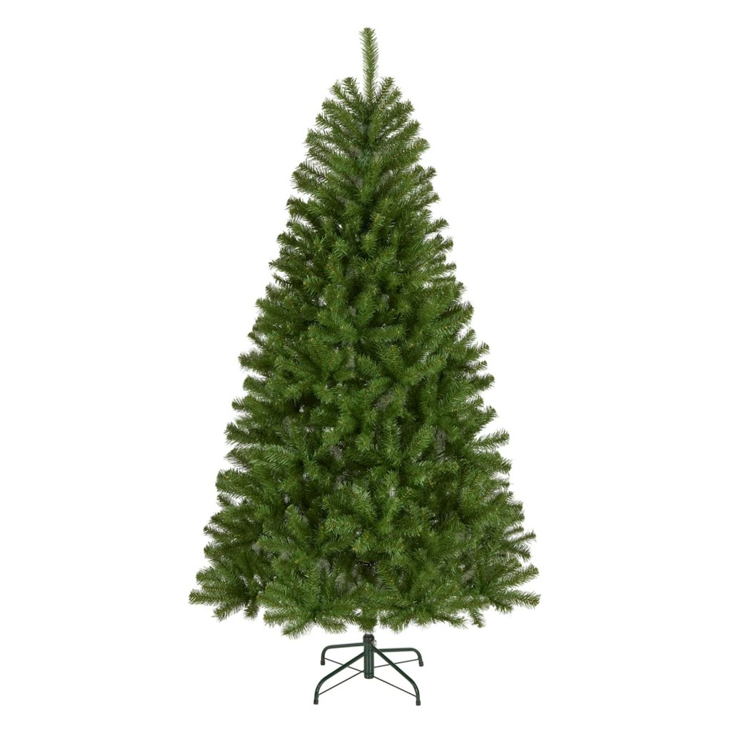 National Tree Company North Valley Spruce 6-Foot Unlit Artificial Christmas Tree: $49