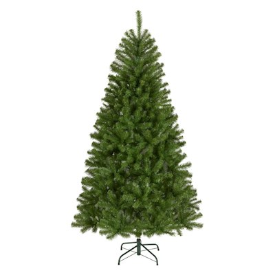 National Tree Company North Valley Spruce 6-Foot Unlit Artificial Christmas Tree for $49 + free shipping