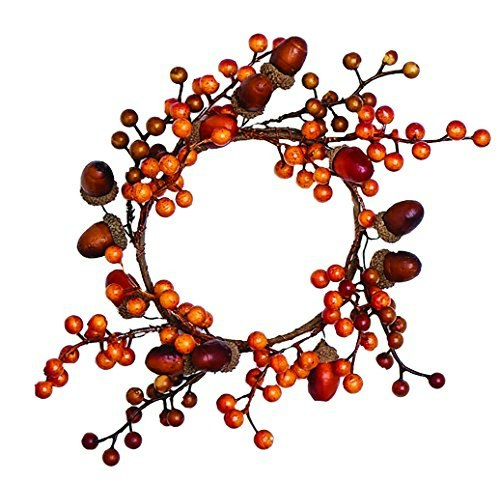 Worth Imports Berry and Acorn Candle Ring: $11.99