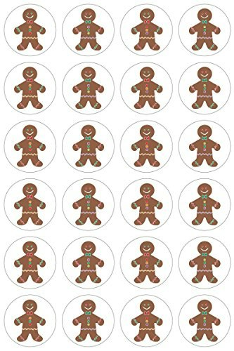 Hygloss Winter Christmas Gingerbread Man Stickers 72-Pack: $4.24 Hygloss Winter Christmas Gingerbread Man Stickers 72-Pack: $4.24