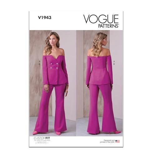 Vogue V1943 Misses' Jacket and Pants Sewing Pattern: $4.18 Vogue V1943 Misses' Jacket and Pants Sewing Pattern: $4.18