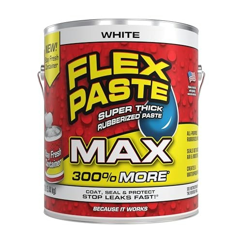 Flex Paste Rubberized Waterproof Sealant: $109.91 Flex Paste Rubberized Waterproof Sealant: $109.91