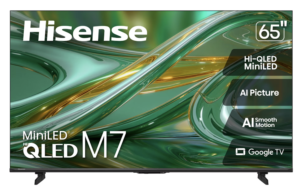 Hisense M7 65M7SG 65" 4K QLED Smart Google TV: $374 Hisense M7 65M7SG 65" 4K QLED Smart Google TV: $374