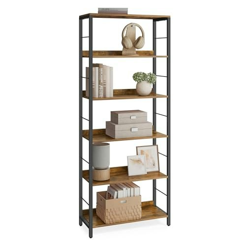 Vasagle Barnet 6-Tier Bookshelf: $57.26