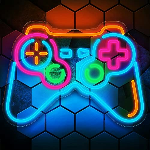 Eufrozy Dimmable LED Game Controller Neon Sign: $19.99 Eufrozy Dimmable LED Game Controller Neon Sign: $19.99