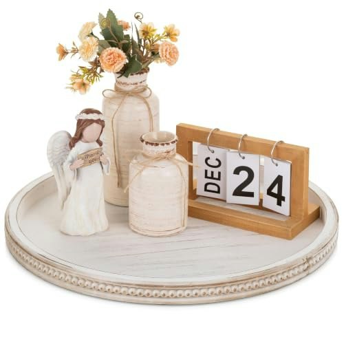 Hanobe 17-Inch Round Decorative Tray: $43.49 Hanobe 17-Inch Round Decorative Tray: $43.49