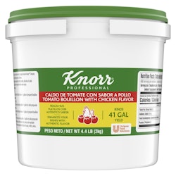 Knorr Professional Caldo de Tomate Chicken Flavor Bouillon 4.4-lb. Tub for $8.24 via Sub & Save + free shipping w/ Prime